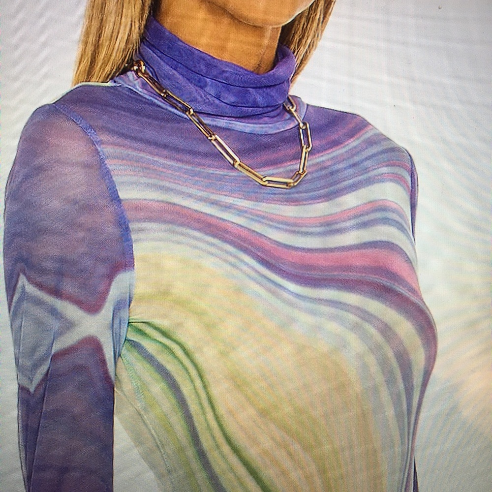 AFRM Zadie Mesh Top size S